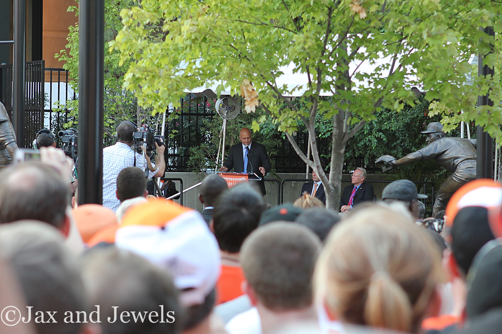 Cal Ripken Jr. Statue Jax and Jewels: Cal Ripken Jr. Statue Unveiled at the Yard