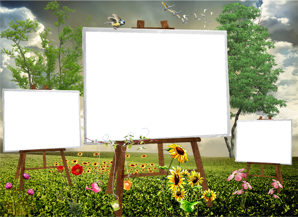 Les mains dans la tête Cadres PNG pour photos