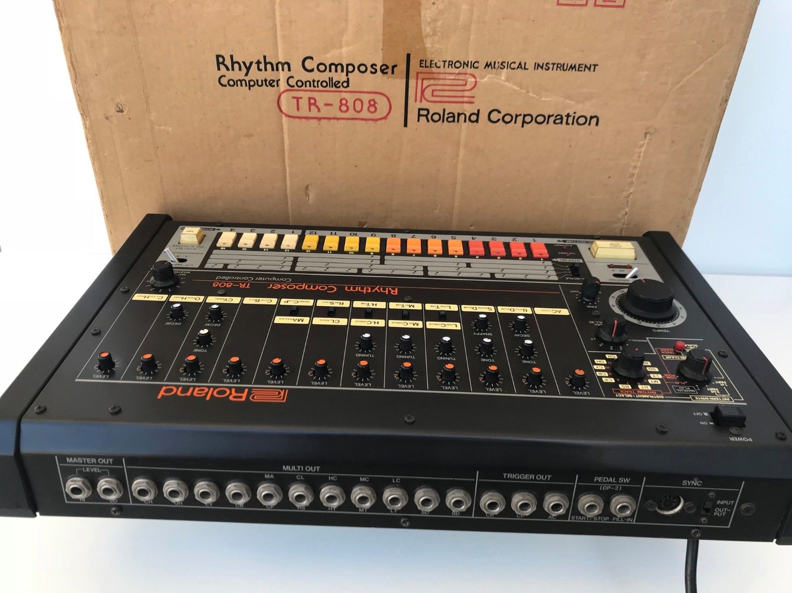 MATRIXSYNTH: Vintage Roland TR 808 PERFECT CONDITION with Original Box