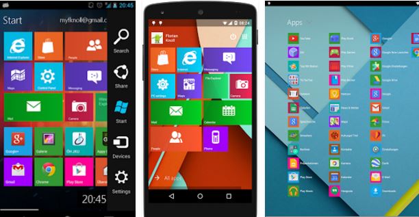 Metro UI Launcher 10 for Android Metro UI Launcher 10 for Android