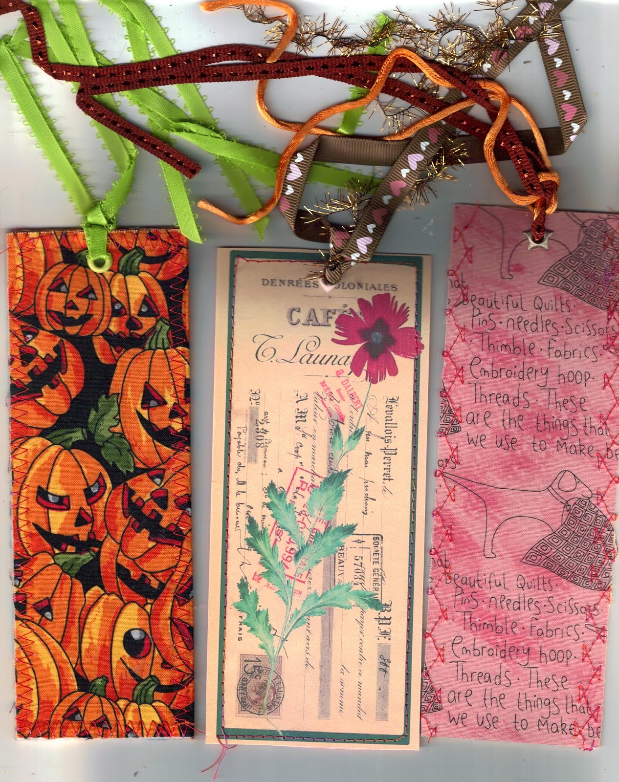 alteredartbypattie Bookmarks from Canada, Greece, North Carolina