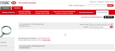 FGN Payment Limit - HSBC 
