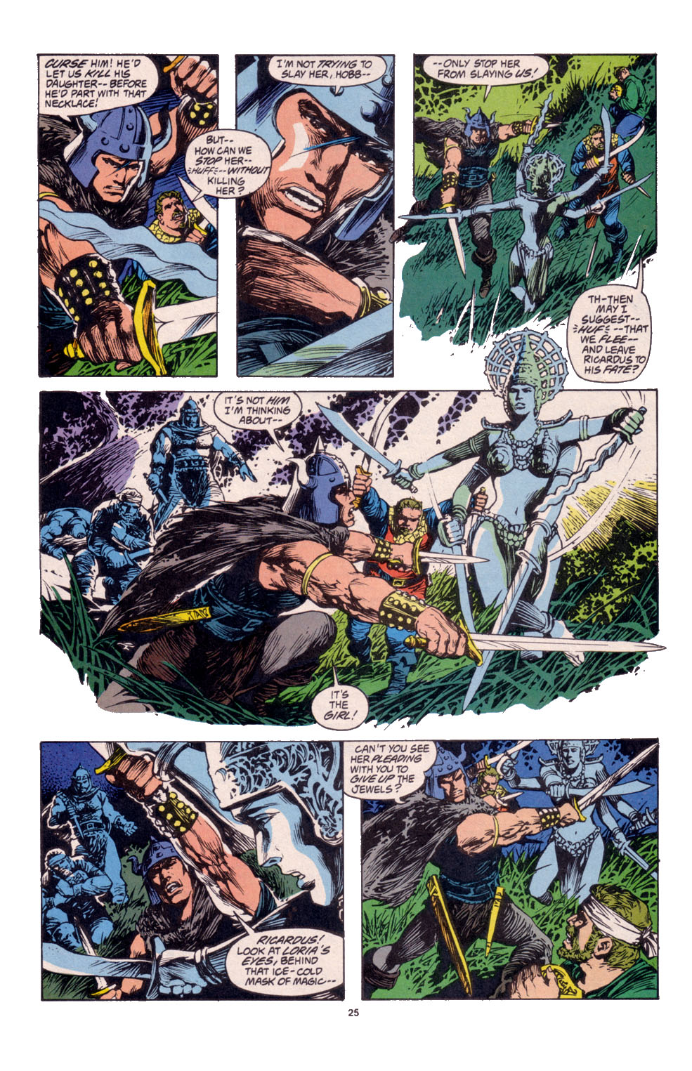 Read online Conan the Barbarian (1970) comic -  Issue #261 - 19