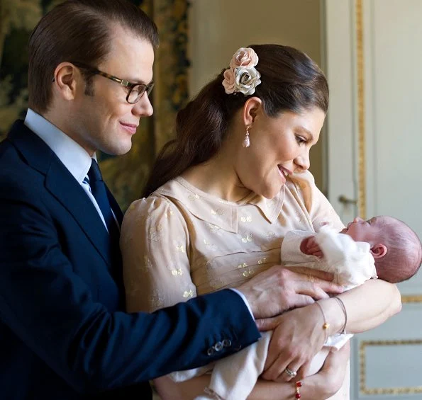 Princess Estelle of Sweden born 23 February 2012 is the first child of Crown Princess Victoria and Prince Daniel