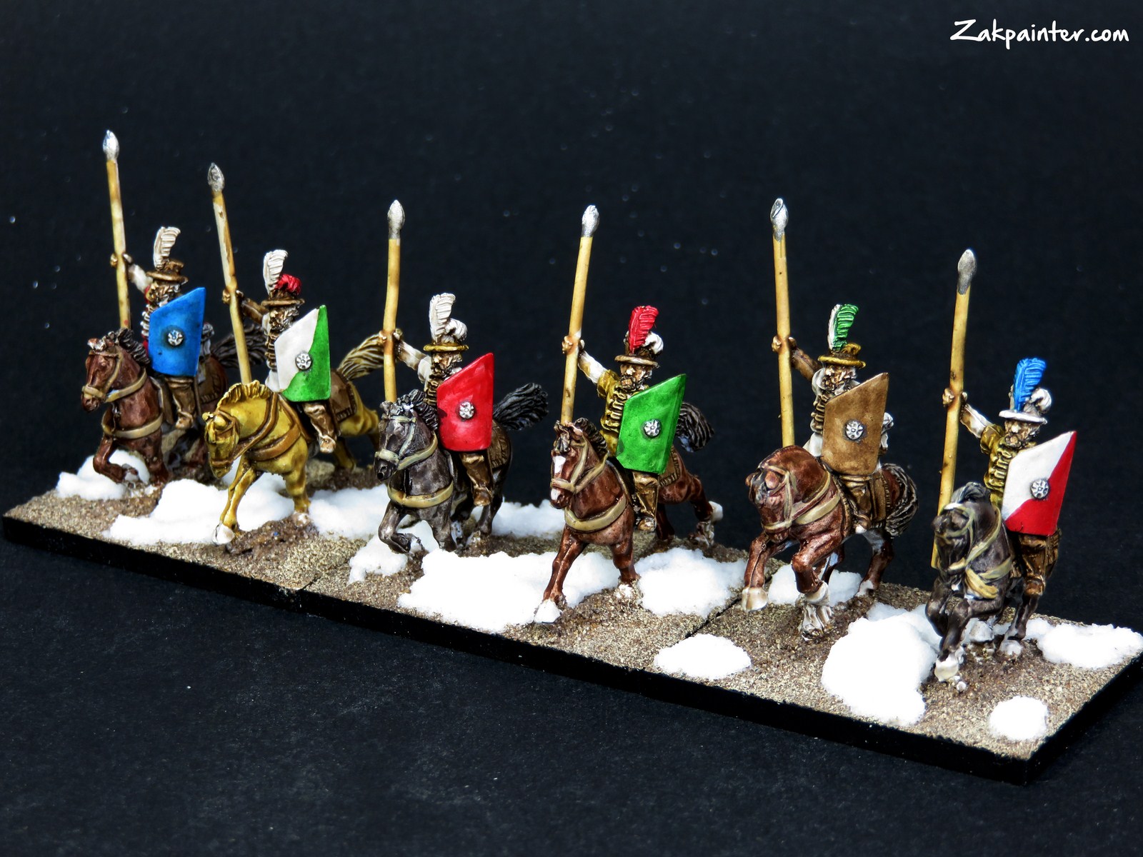 ZakGallery Painted 15mm MEDIEVAL POLISH army