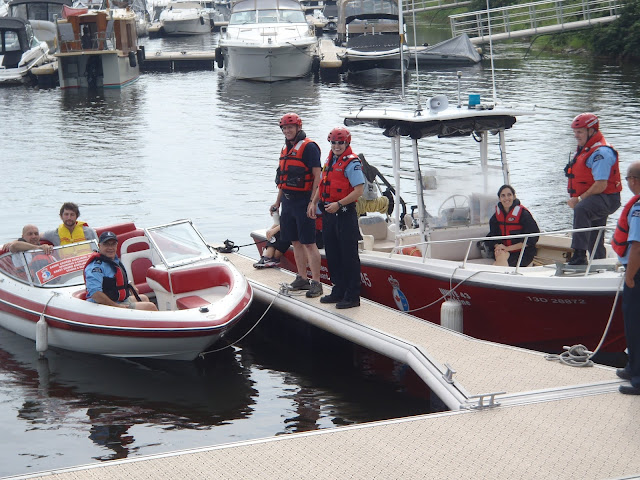 Canadian Coast Guard Auxiliary-Unit #43: Towing techniques and practice.