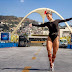 Muse of Viradouro celebrates put to her ballerina in samba catwalk