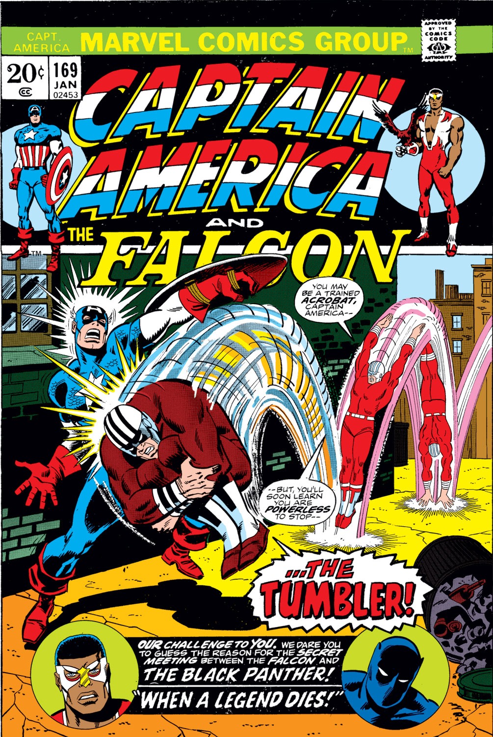Read online Captain America (1968) comic -  Issue #169 - 1