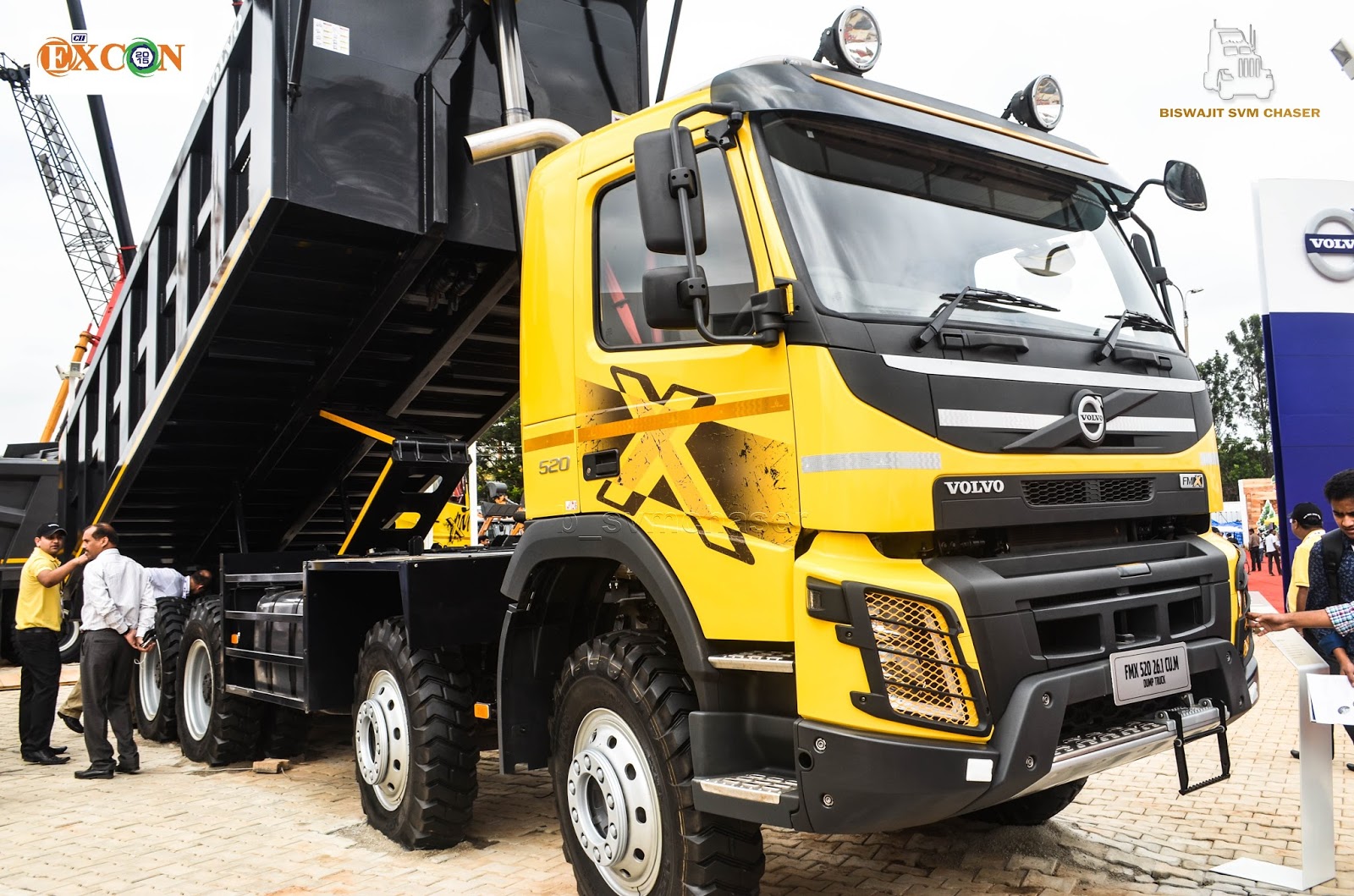 VOLVO Trucks India at Excon 2015 Bengaluru Part 1 Biswajit SVM Chaser
