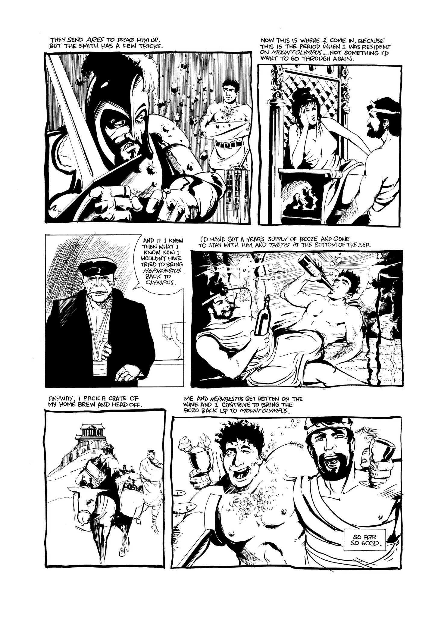 Read online Eddie Campbell's Bacchus comic -  Issue # TPB 2 - 19