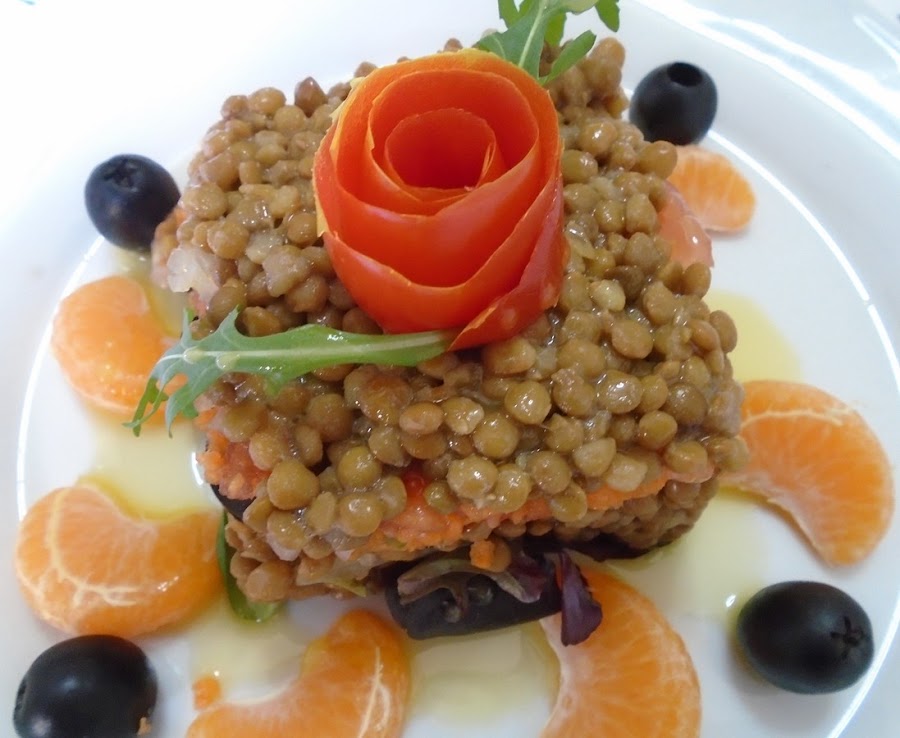 Ensalada de lentejas