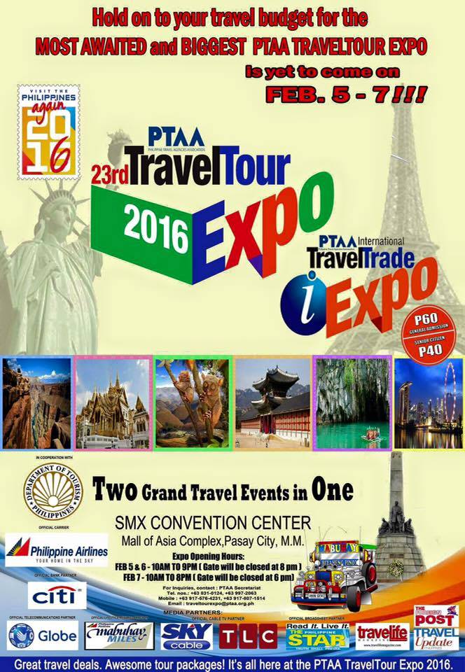 Manila Shopper Travel Tour Expo 2016 at SMX MOA Manila Shopper Travel Tour Expo 2016 at SMX MOA