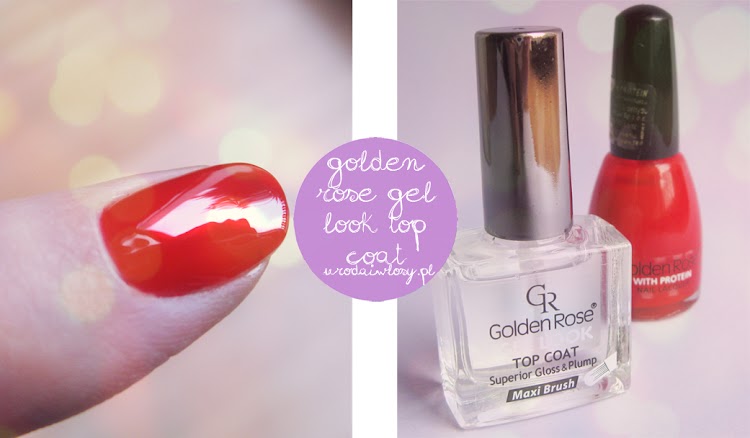 Efekt żelowych paznokci? Golden Rose Gel Look top coat - Czytaj więcej »