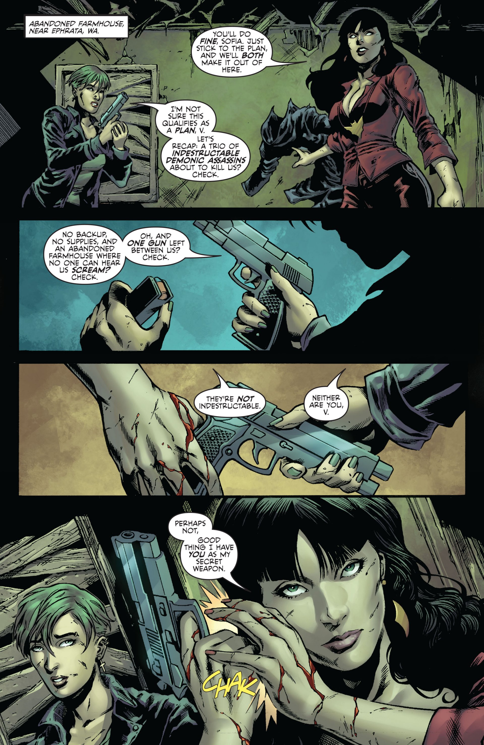 Read online Vampirella (2010) comic -  Issue #10 - 6