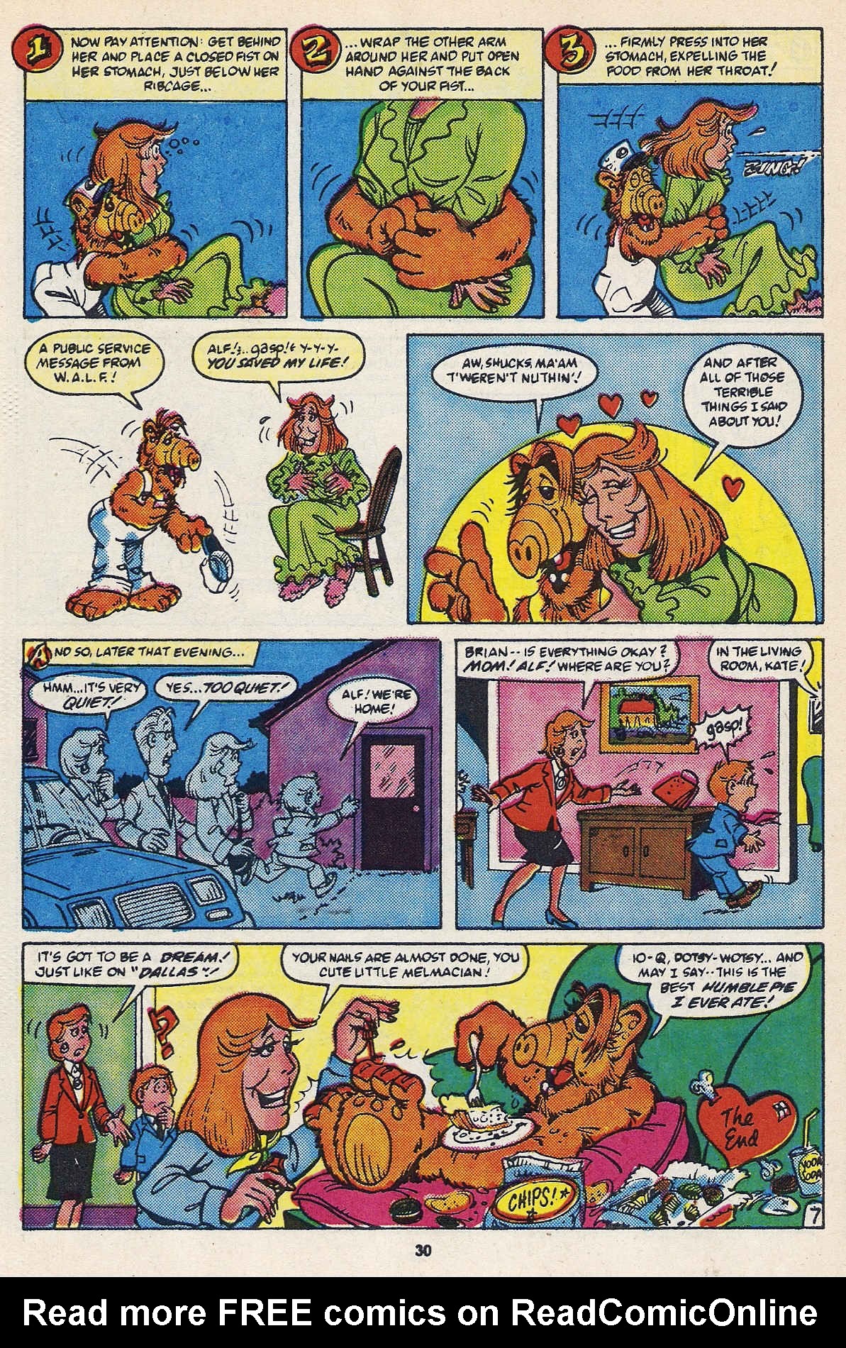 Read online ALF comic -  Issue #16 - 32