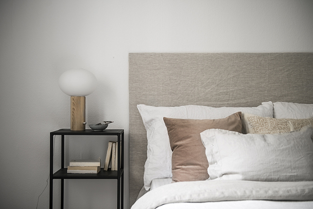 Creating a Bedroom Haven with White Walls + Warm Neutrals
