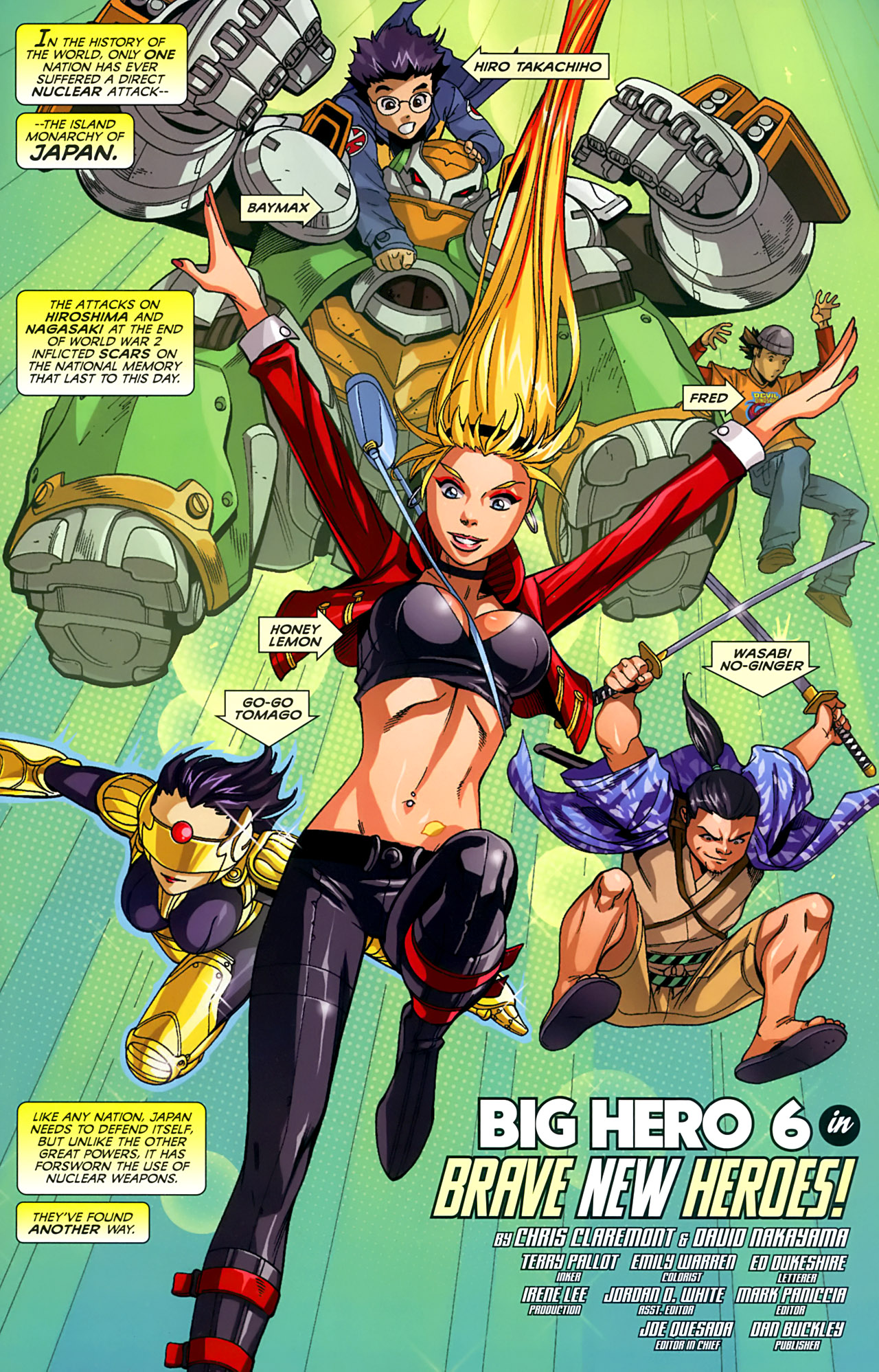 Read online Big Hero 6 (2008) comic -  Issue #1 - 2