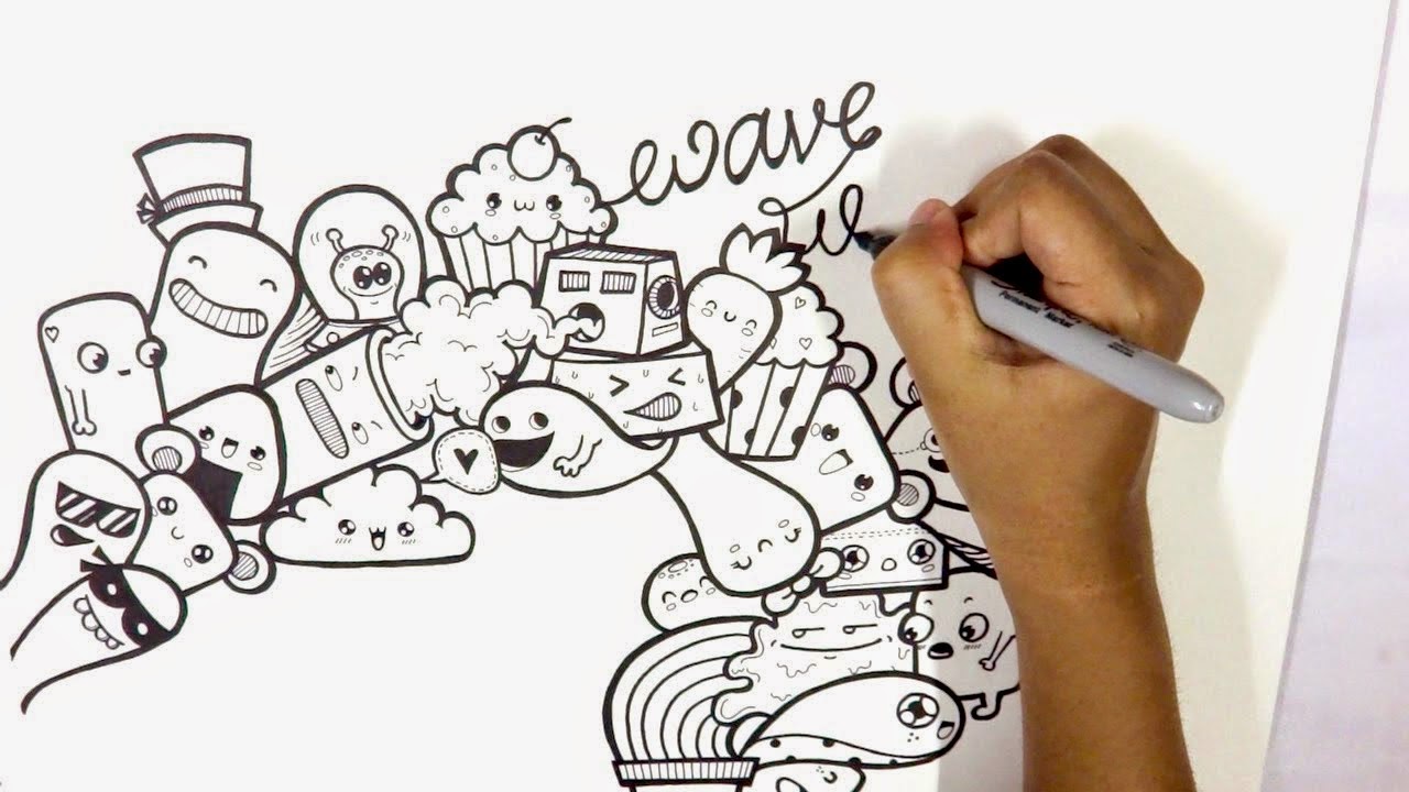 Deffis Blog 3 Cara Membuat Doodle Art Yang Simple Deffis Blog 3 Cara Membuat Doodle Art Yang Simple