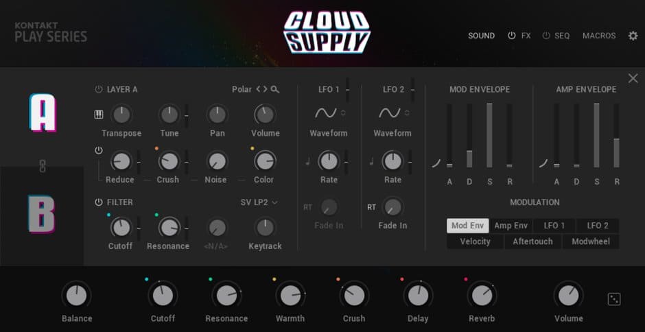 Free download Cloud Supply v1.0.0 KONTAKT Library
