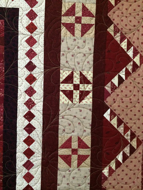 B & B Quilt Shop's Block of the Month Quilt