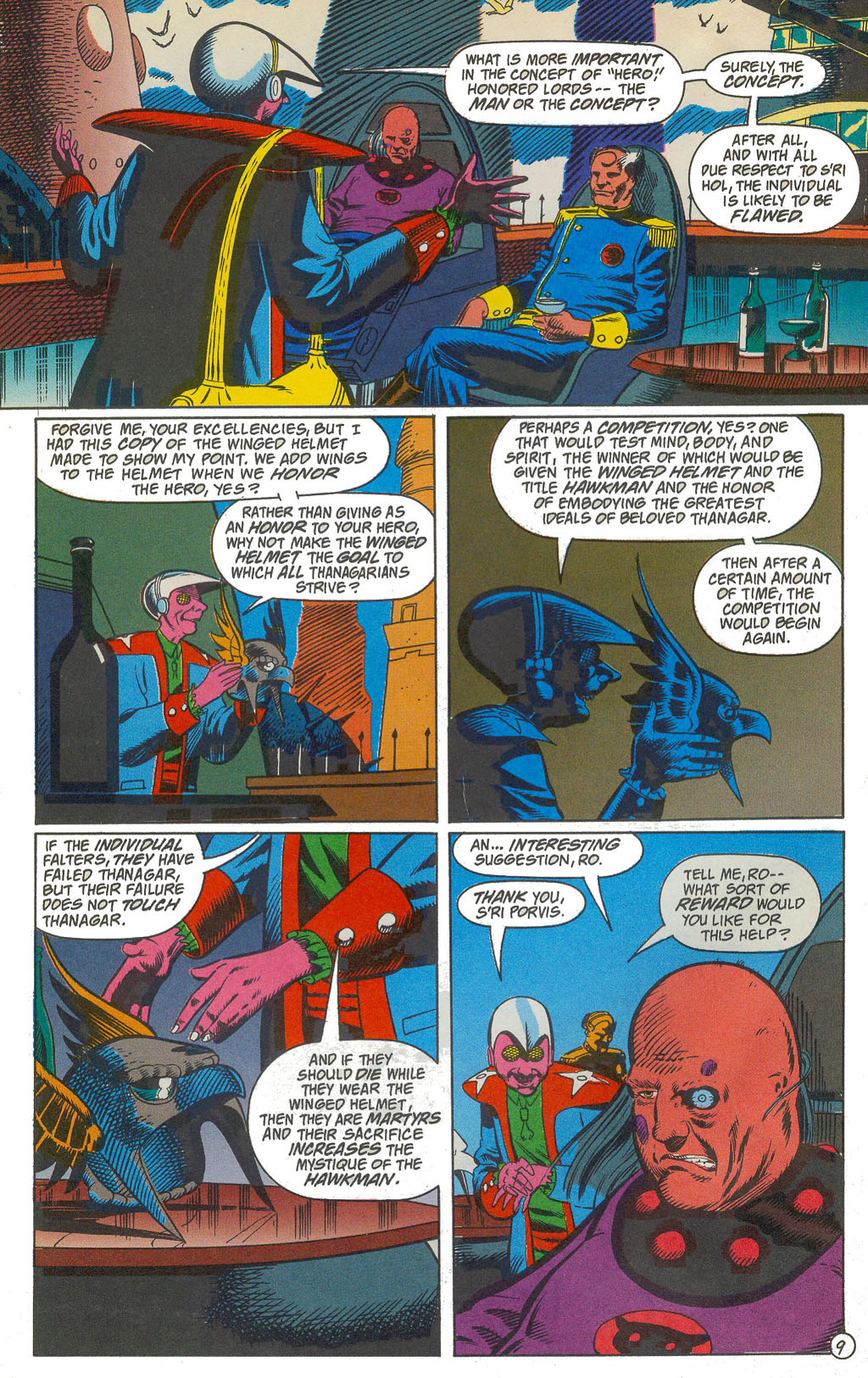 Read online Hawkworld (1990) comic -  Issue #6 - 10