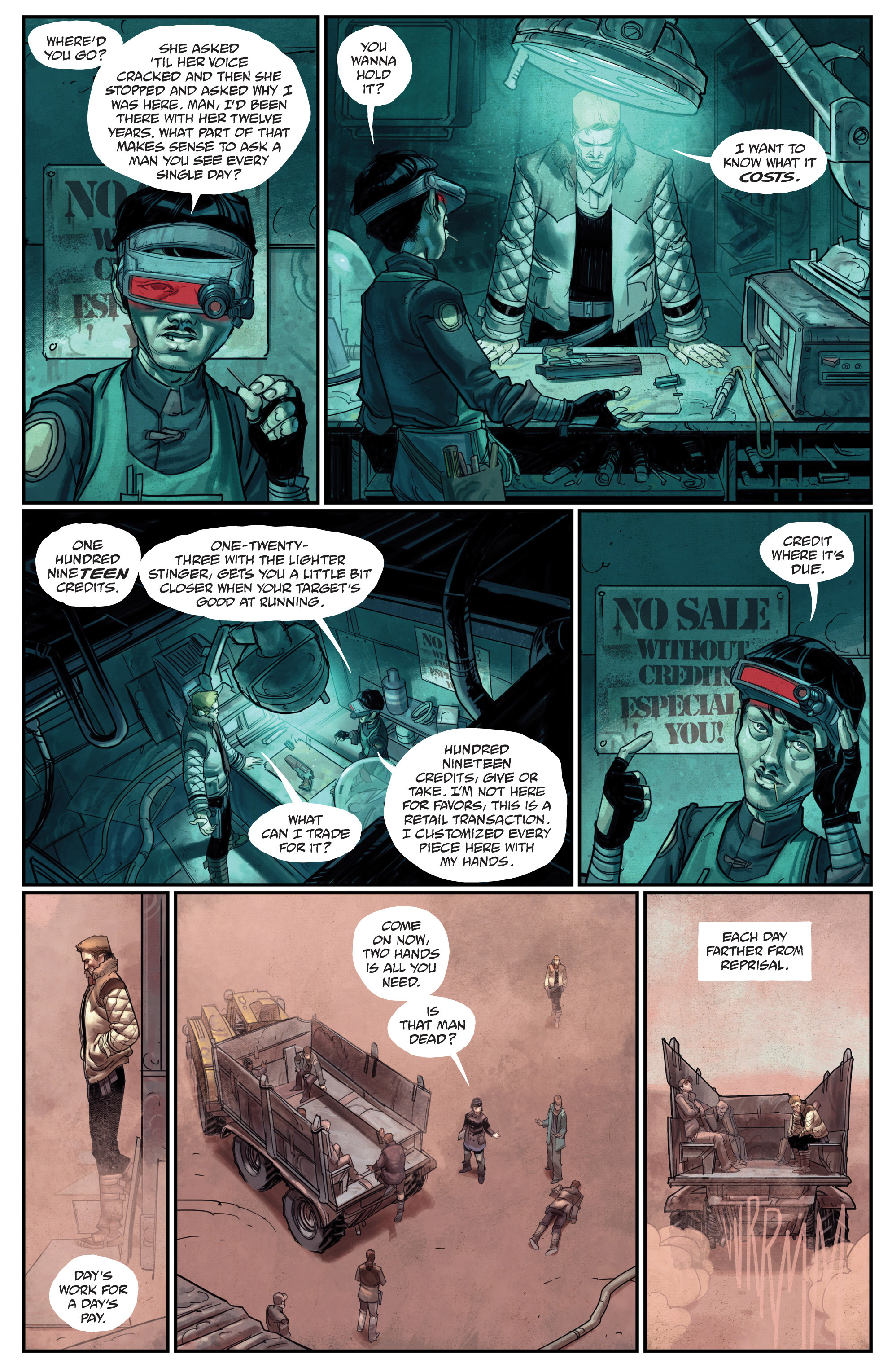 Read online Drifter (2014) comic -  Issue #3 - 4