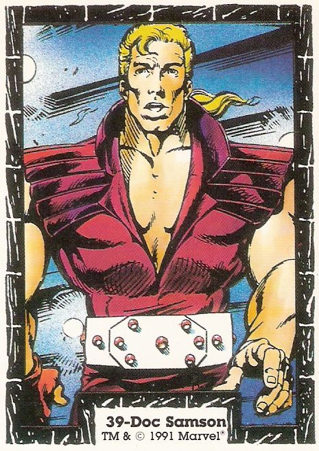 Cracked Magazine And Others Incredible Hulk Trading Cards 1991