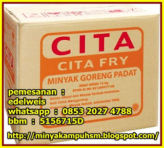 Jual Minyak Goreng Padat Cita