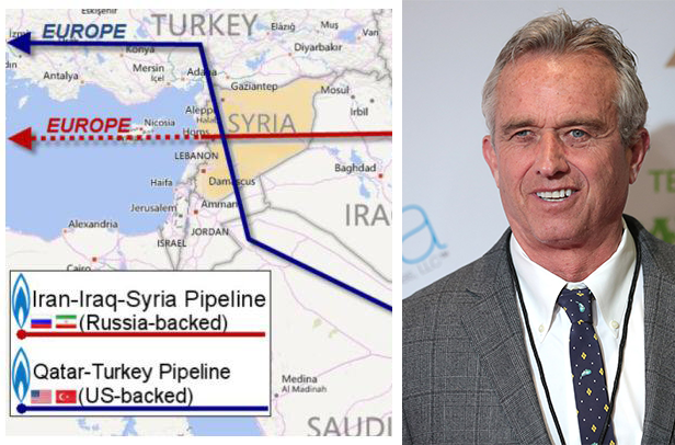 Robert F. Kennedy Jr. Explains The Real Reason The West Is Trying To Destabilize Syria  Pipeline2