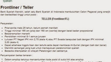 contoh surat lamaran kerja bahasa inggris untuk teller bank contoh surat lamaran kerja bahasa inggris untuk teller bank