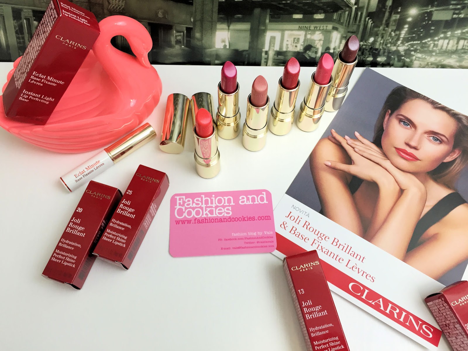 Clarins Joli Rouge Brillant and Lip Perfecting Base review Fashion