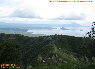 People's Park Tagaytay - View of Taal Lake.
