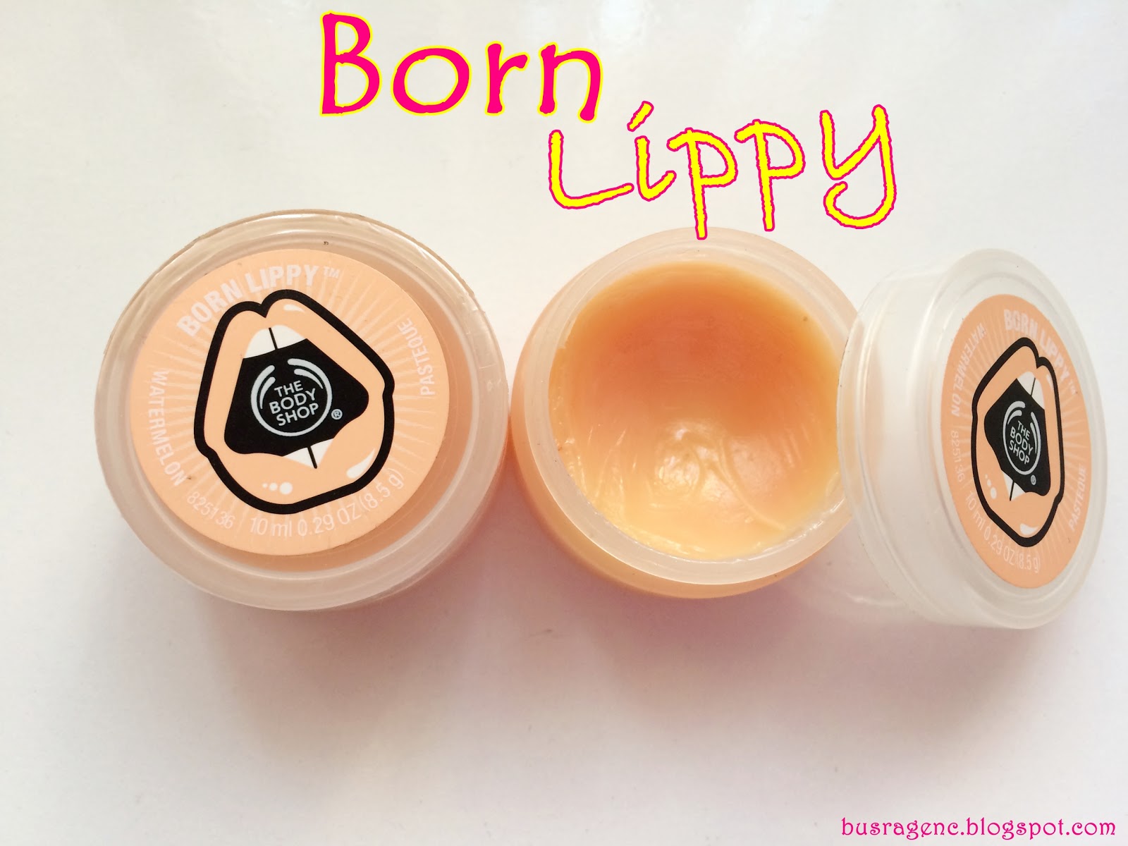 BUSRA GENC The Body Shop Born Lippy Watermelon