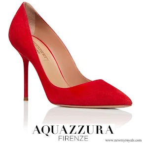 Meghan Markle wore Aquazzura Purist pumps