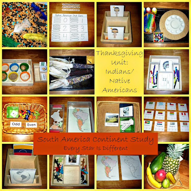 Thanksgiving: Native Americans & South America Unit with Free Printables
