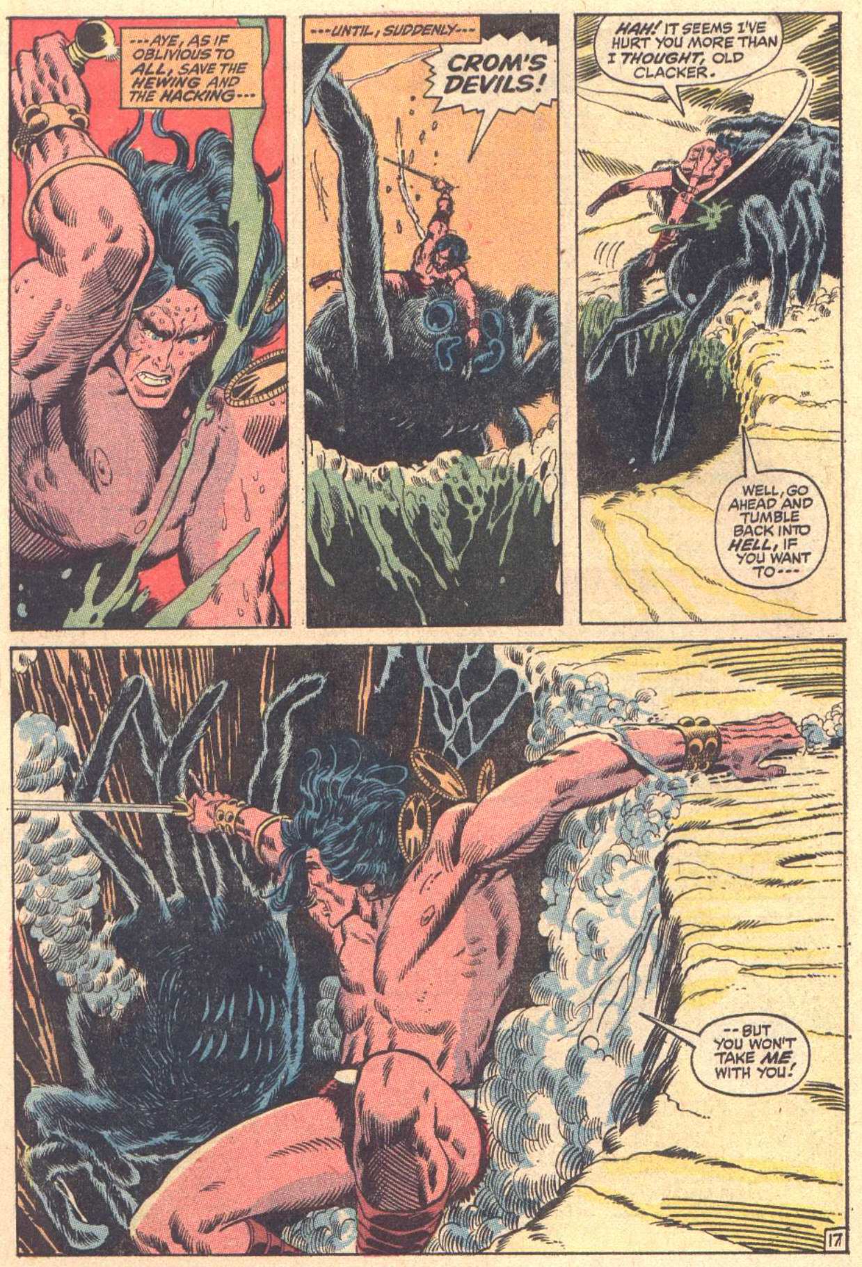 Read online Conan the Barbarian (1970) comic -  Issue #13 - 18