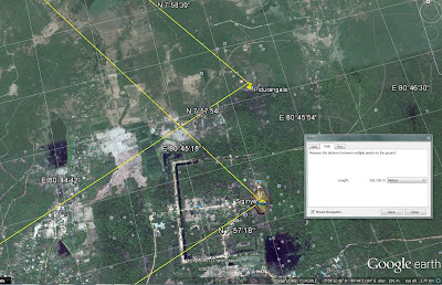аэрофотосъемка, вид сверху на Сигирию Пидурангалу с высоты 4 км, Гугл Земля
