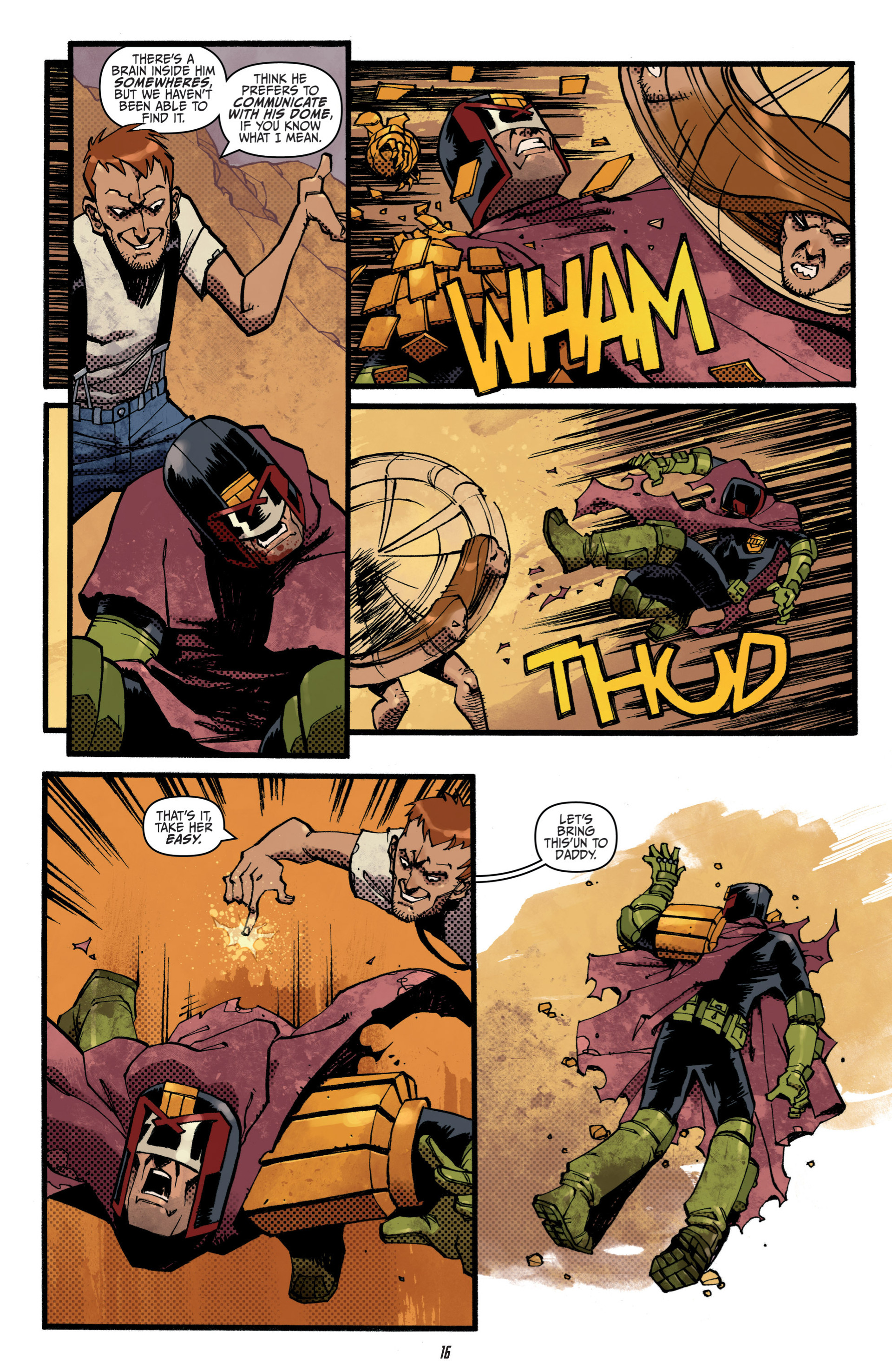 Read online Judge Dredd (2012) comic -  Issue #9 - 17