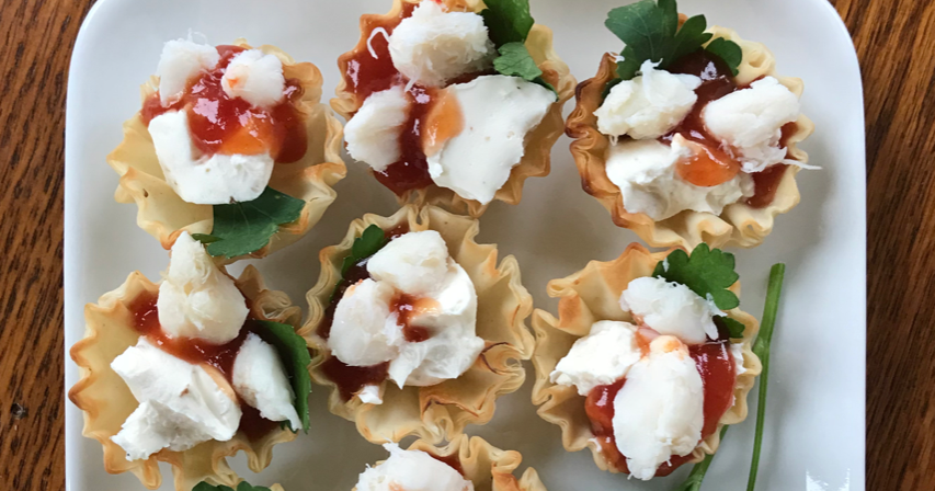 Crab Stuffed Pastry Cups #SundaySupper | Our Good Life