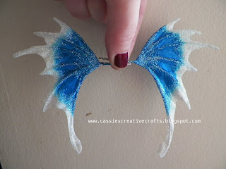 One of a kind fairy wings. Property of Cassie's Creative Crafts