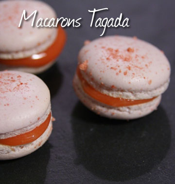 Macarons aux fraises Tagada