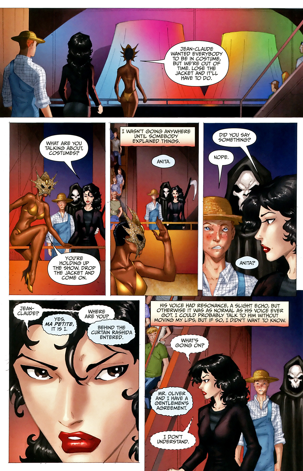 Read online Anita Blake, Vampire Hunter: Circus of the Damned - The Scoundrel comic -  Issue #4 - 10