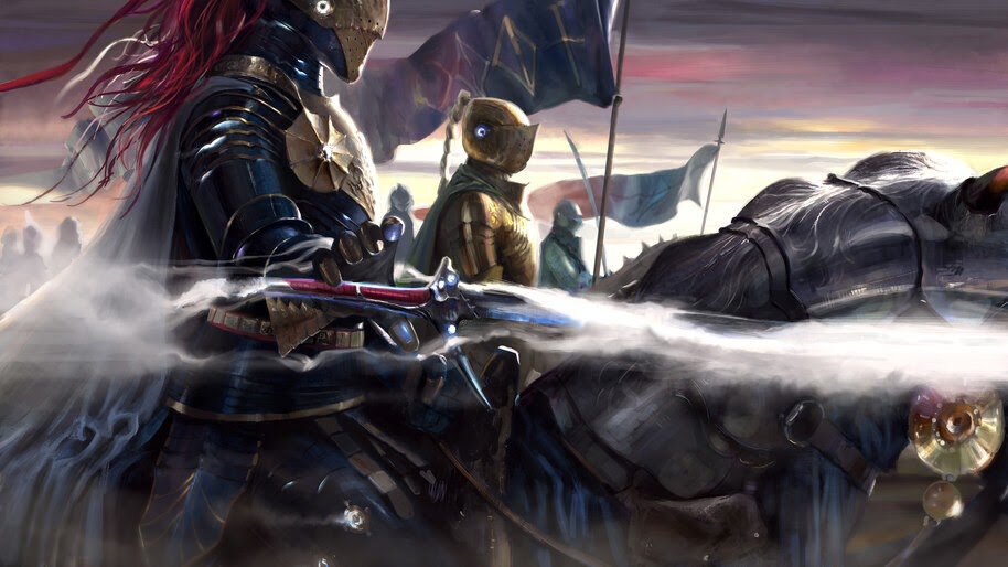 Knight, Army, Fantasy, Warriors, 4K, #4.1012