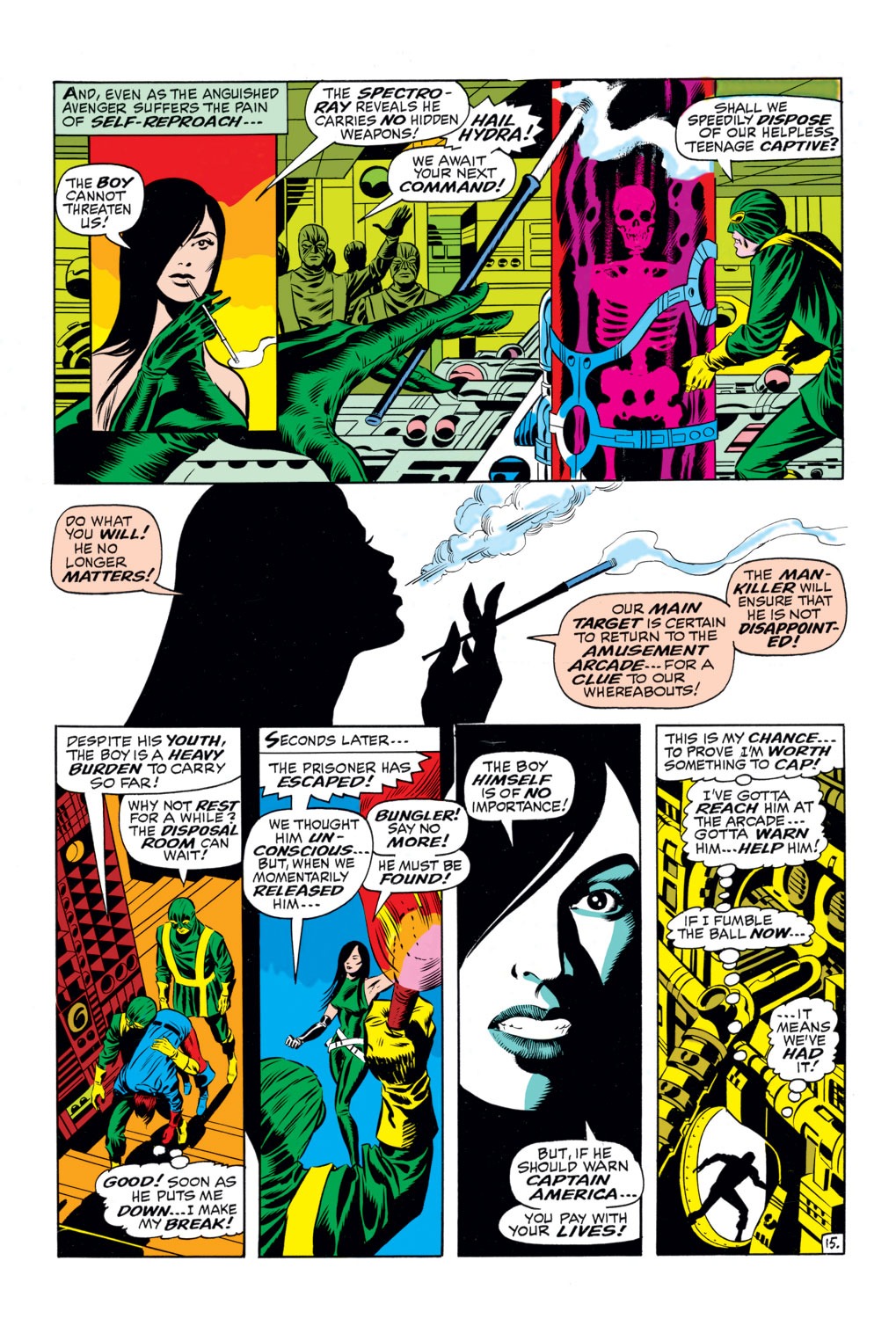 Read online Captain America (1968) comic -  Issue #111 - 14