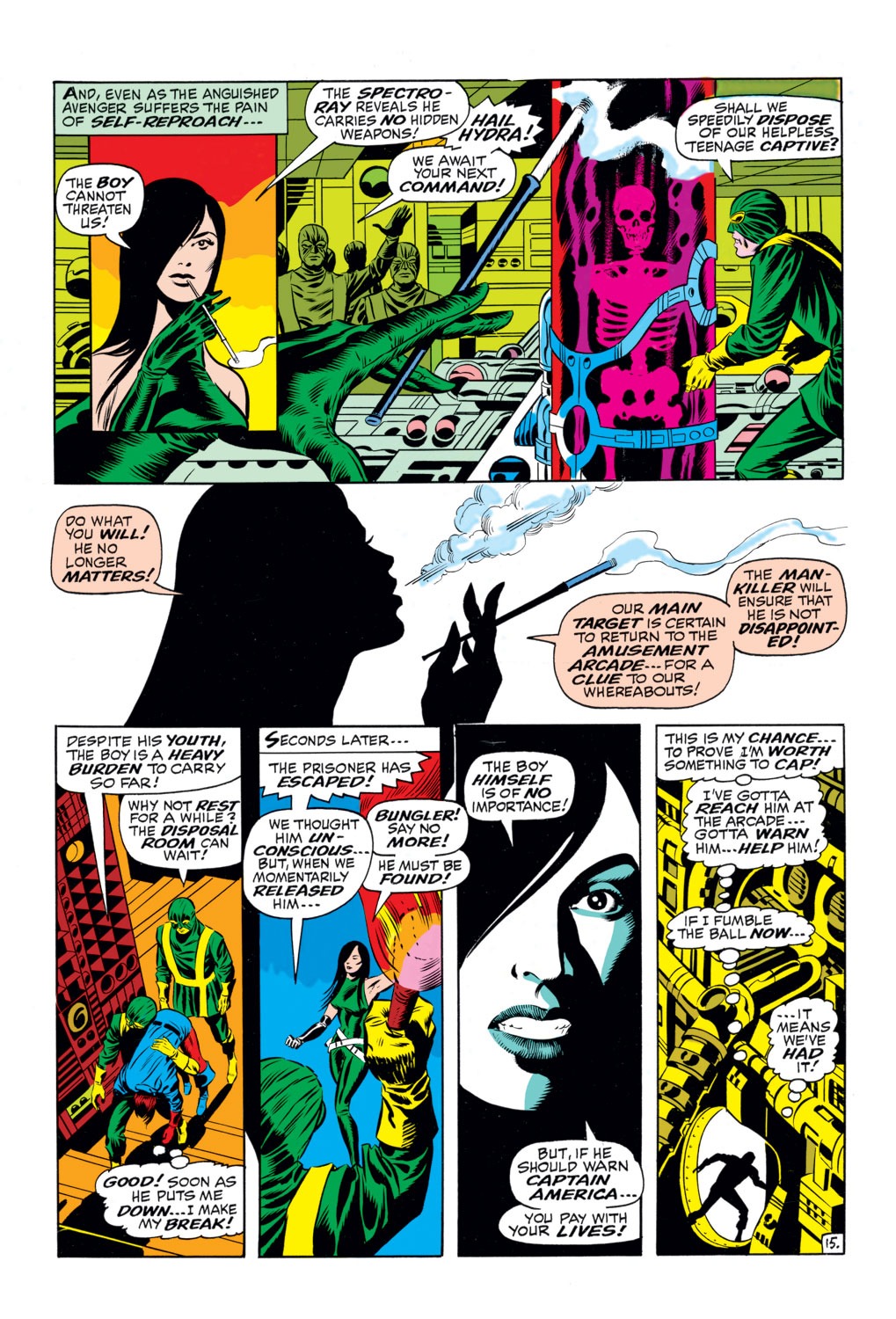 Read online Captain America (1968) comic - Issue #111 - 14