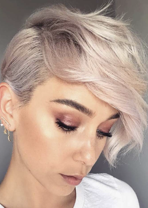 short pixie cuts hairstyles female 2022