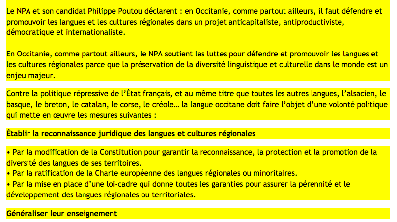 Adopter la Charte européenne des langues régionales ou minoritaires