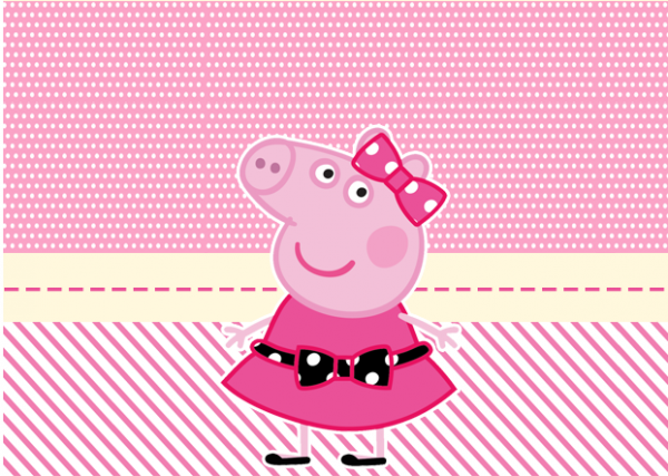 Peppa Pig Party Printable Stationery Pack By