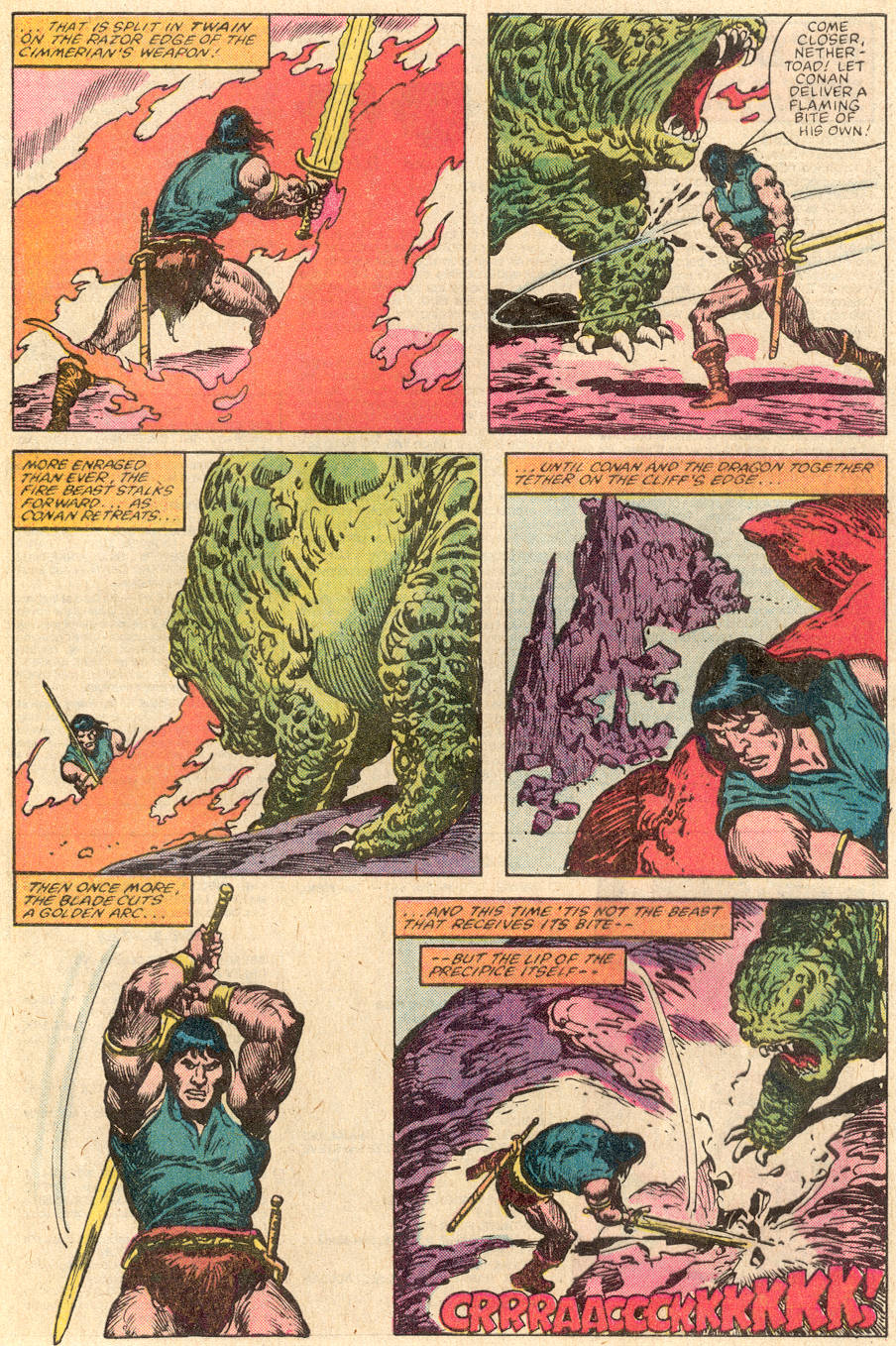 Read online Conan the Barbarian (1970) comic -  Issue #144 - 22