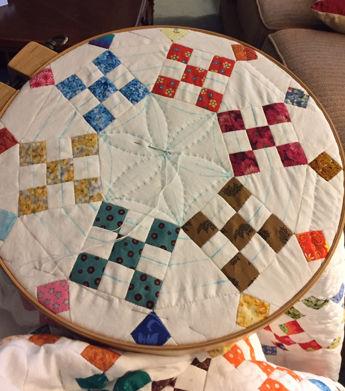 Stitchin' Friends Quilting Jack's Chain Quilt